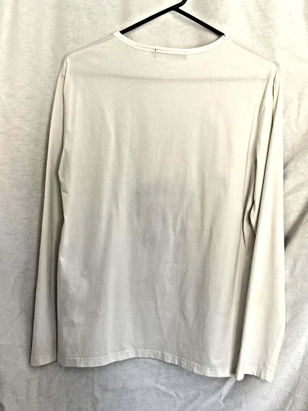 Gucci Cotton Lg/Sleeve Tee w/ L'Aveugle Par Amour script & Embroidered Tiger, XL